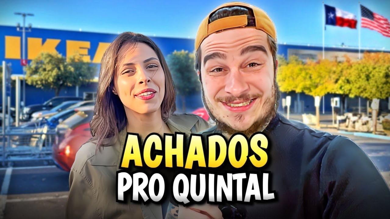 Fomos na IKEA e Encontramos Móveis BARATOS para o QUINTAL!
