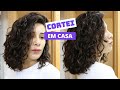 CORTE CABELO CURTO ONDULADO SOZINHA | Por @jhessi_oliv