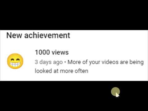 1000 views