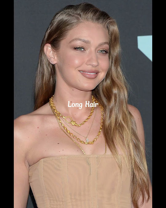  Gigi Hadid short hair VS Long hair ️. #gigihadid#supermodel - YouTube