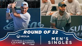 Federico Staksrud v Donald Young at the Veolia Pickleball National Championships