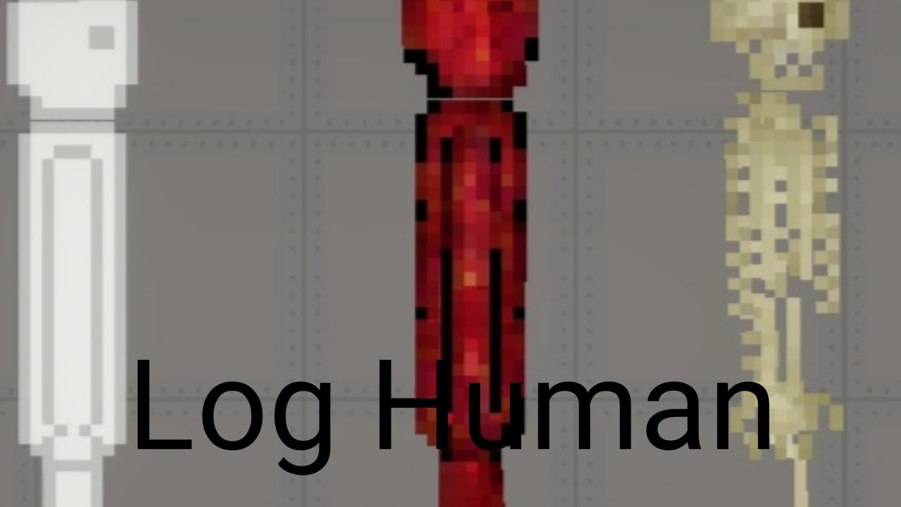 log human in melon playground - YouTube