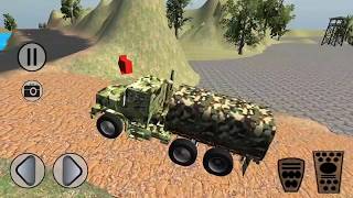 Real Drive Army Check Post Truck Transporter | Android/ios Gameplay 2018 screenshot 3