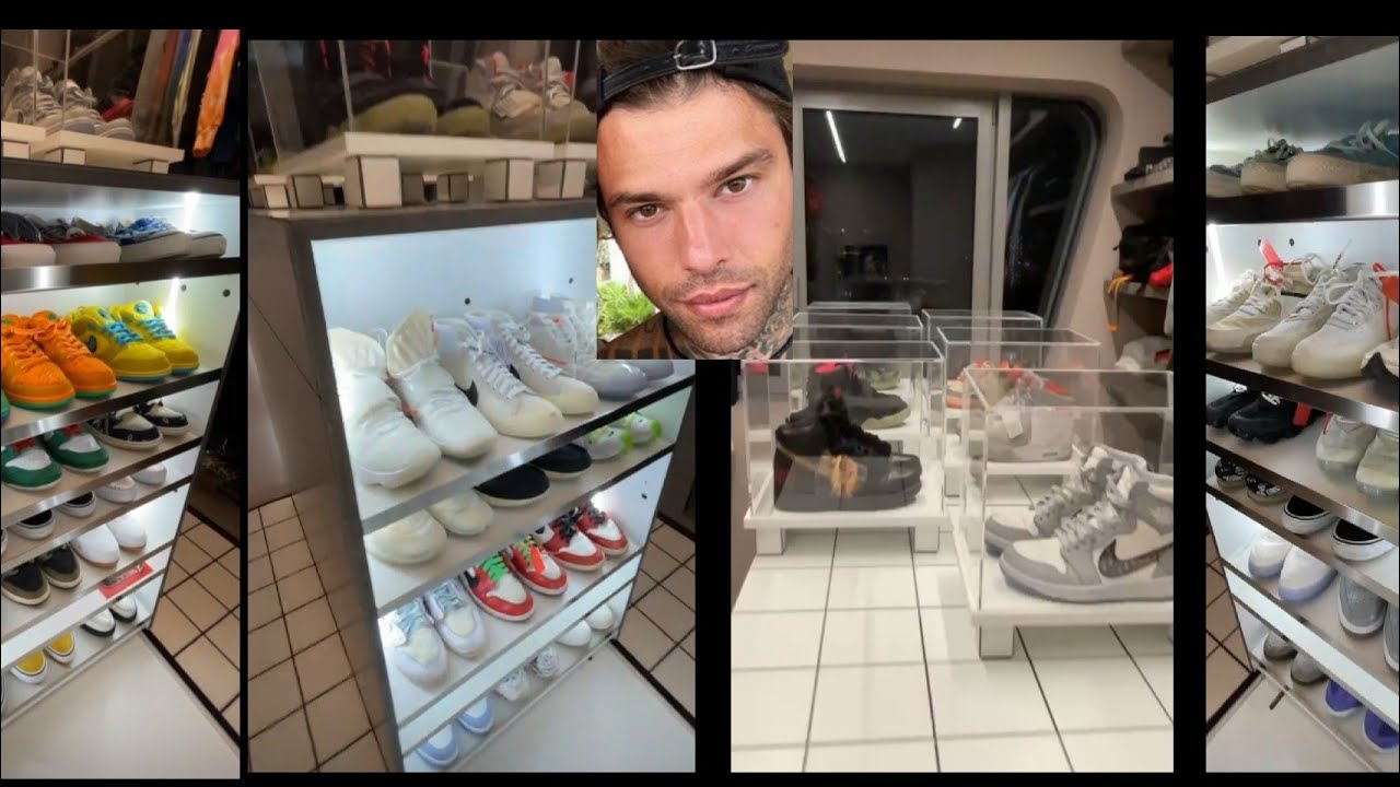 Fedez mostra le sue Satan Shoes, col sangue all'interno- Look da Vip