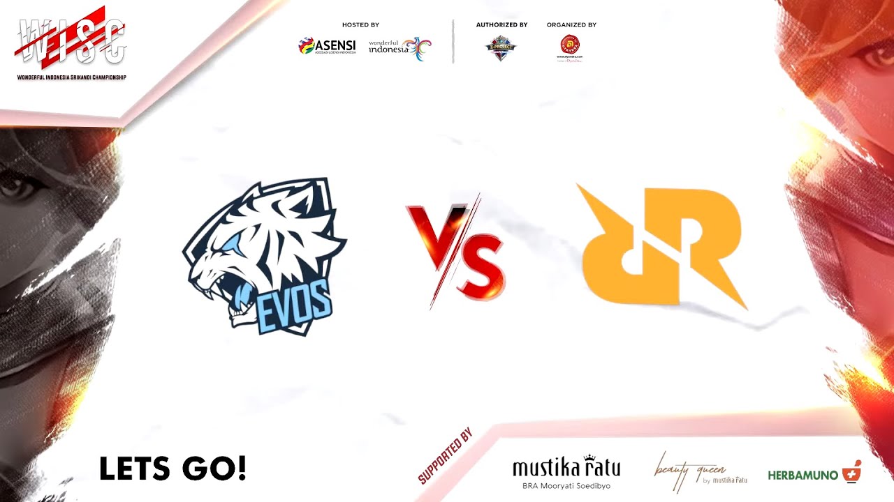 [WISC] RRQ MIKA vs EVOS LYNX GAME 1 - GROUP PHASE DAY 4 WEEK 1 | RRQ VS EVOS