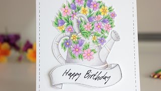 Making cards with INEXPENSIVE supplies @LittleCraftyPill