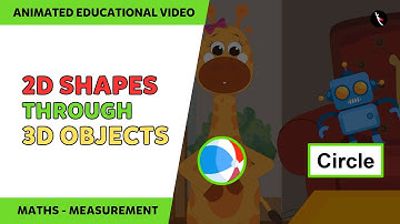 2D and 3D shapes | Recognising 2D Shapes Through 3D Objects | TicTacLearn | Fun with Gaffy