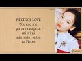 TWICE - Pieces Of Love Easy Lyrics