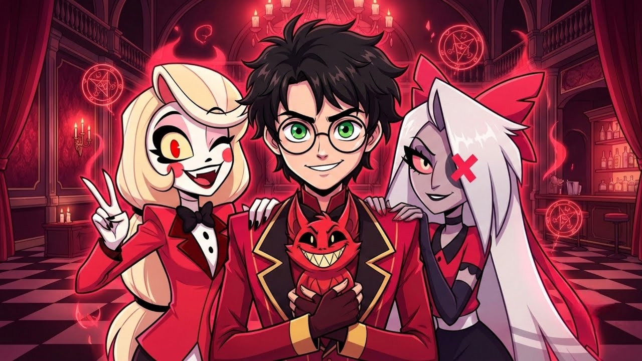 What If Harry Grew Up In Hazbin Hotel Instead of Hogwarts? | The Boy Who Lived In Hell