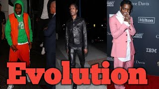 ASAP Rocky’s Style Evolution over the years is a standout