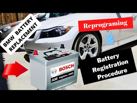 BMW  Battery Replacement Reprograming & Battery Registration Procedure