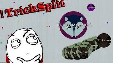 Team Agar.io 110.000  Mass Epic Trick Split ! Ft Jumbo