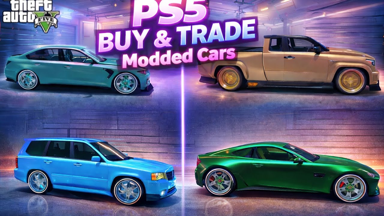 GTA5 ONLINE - TRADING MODDED CARS LS CAR MEET *PS5* JOIN UP + NEW MANSION DLC UPDATE💯