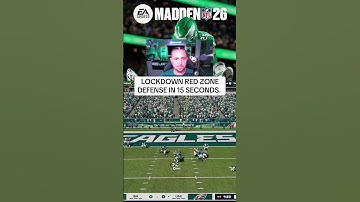 Lockdown Red Zone Defense. #madden26 #football #madden #gamingshorts