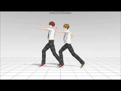 [MMD 앙스타] 모리사와 치아키, 타카미네 미도리 하나둘 팬클럽