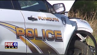 Man killed, Plymouth police officer hurt in Sheboygan County crash