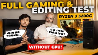 Full Testing Video 🔥 Ryzen 3 3200G PC Build