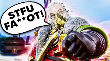 I Made This Toxic Homophobic RANDOM ANGRY! (Apex Legends)