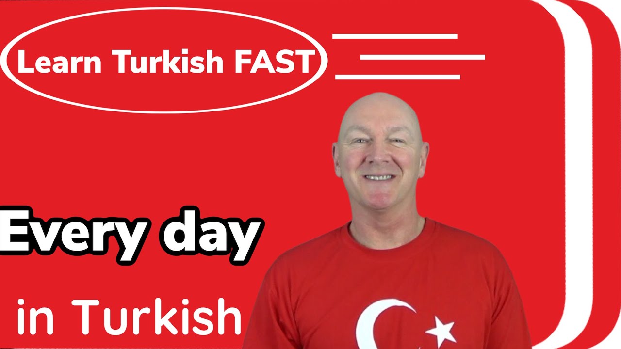 Learn Turkish | How to say "Every Day" in Turkish | Learn Turkish Language