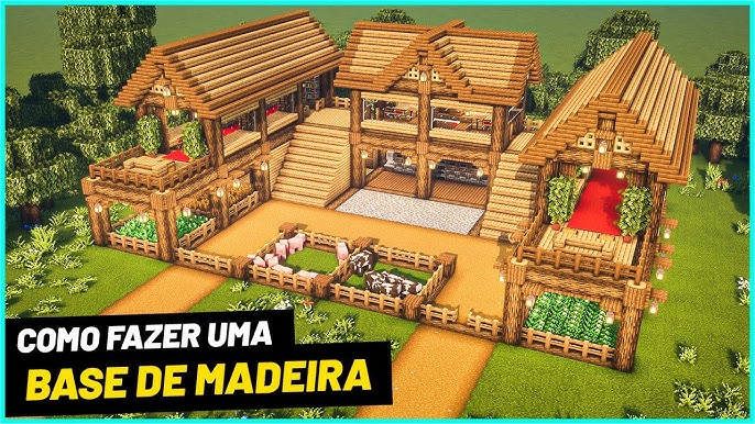 COMO FAZER uma CASA de CEREJEIRA no MINECRAFT 1.20