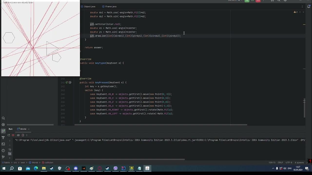 SAT collision detect - YouTube