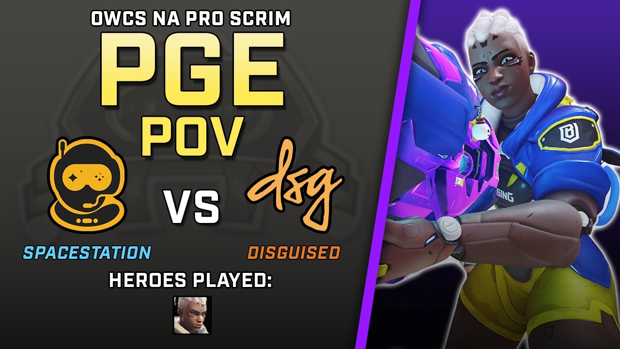 [ PGE ] Return of the DARK LORD | Disguised vs Spacestation | OWCS NA Pro Scrim