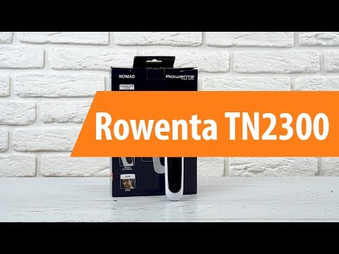 Распаковка триммера Rowenta TN2300 / Unboxing Rowenta TN2300