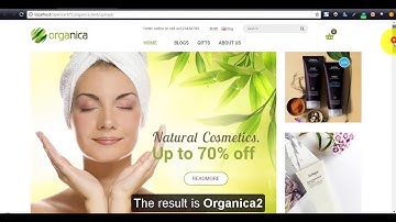 How to install Organica Responsive Opencart 3 theme