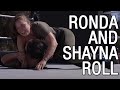 Ronda And Shayna Have An Afternoon Roll