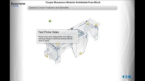 Bussmann series - Modular Knifeblade Fuse Blocks - Overview.mp4