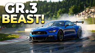 Gran Turismo 7 PS5 Pro Mustang Gr 3 Deep Forest Raceway Replay