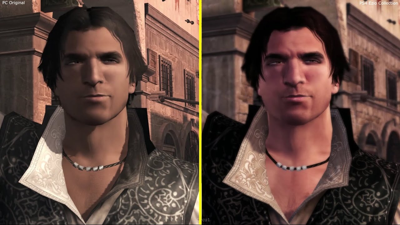 Assassin's Creed 2 The Ezio Collection PS4 vs PC Original Graphics  Comparison 