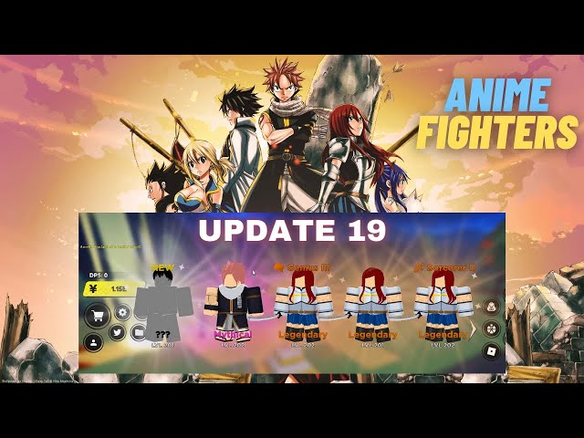 Update 19 - New Content [ Fairy Tail ] in Anime Fighters Simulator