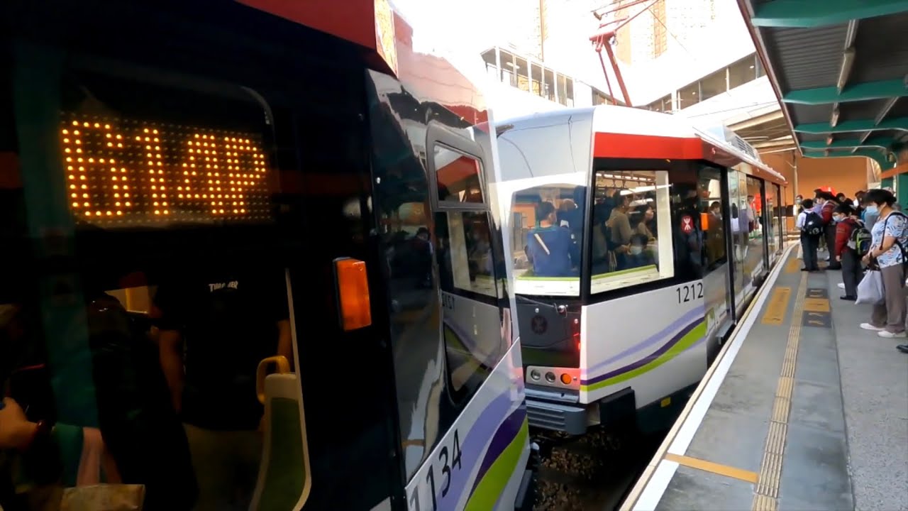 輕鐵第五期列車 1134+1212@614P 兆康至兆麟 (1/2)