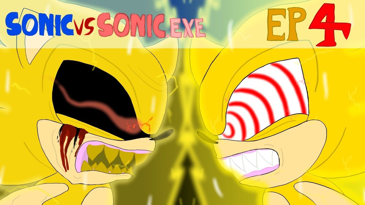fleetway sonic vs sonic exe parte 2