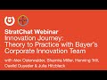 Innovation Journey: From Theory to Practice with Bayer's Corporate Innovation Team