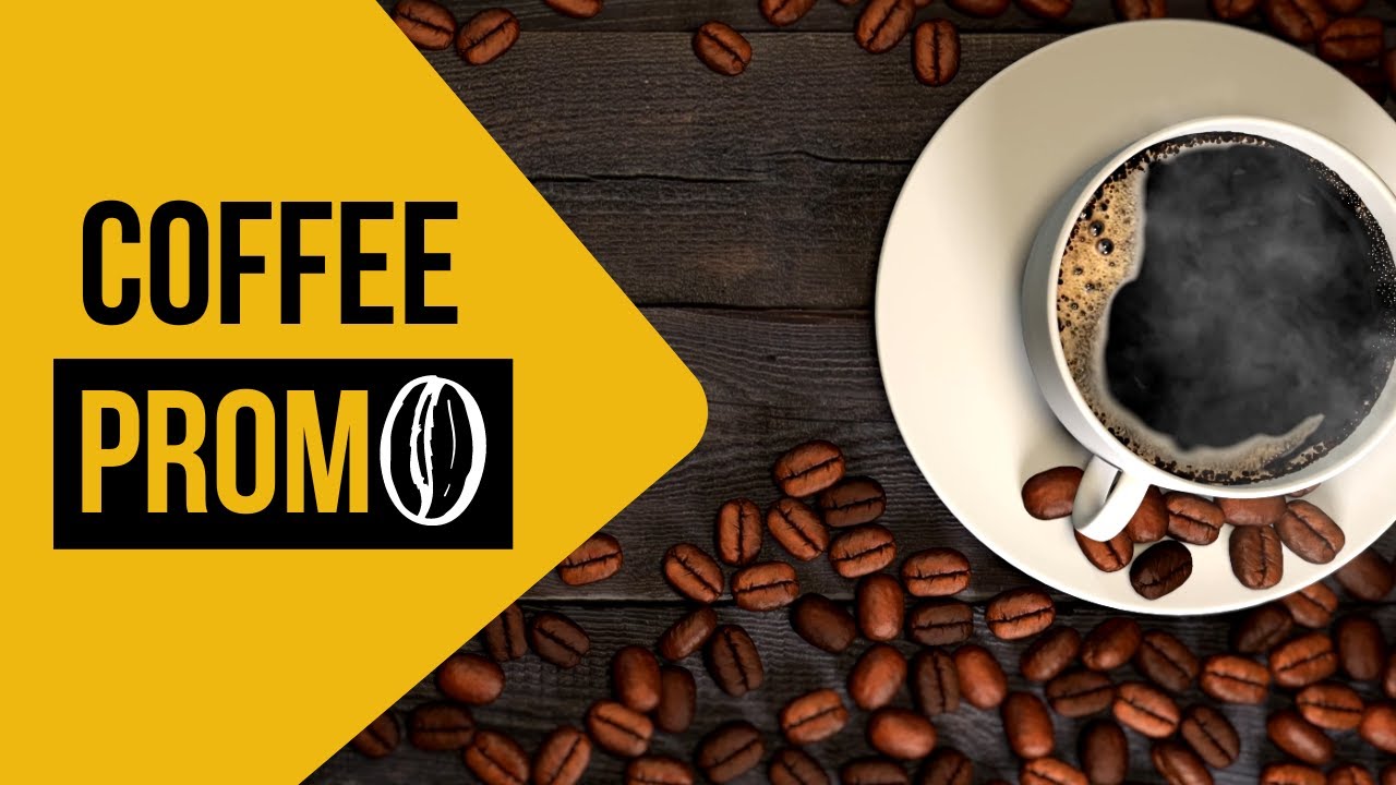 ☕ Coffee Promo After Effects [ID 30] ¦ Coffee Promotional Intro ¦ Coffee Commercial Product Ad