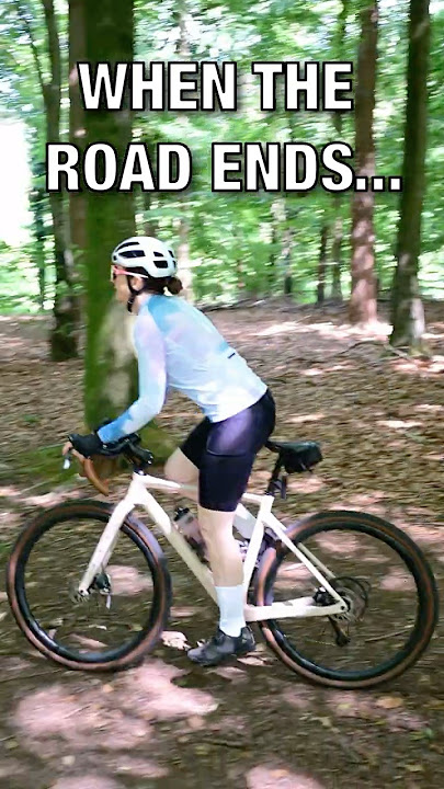 The road may end… 20% off Siroko👇🚴‍♀️🌿 #graveltating #gravelcycling #siroko #cyclinginspiration