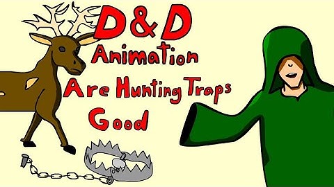 D&D 5e Item: Hunting Trap Surprising Rules and Uses | D&D Animation