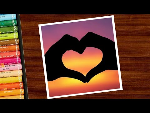 Featured image of post Easy Oil Pastel Drawings Sunset - Look at links below to get more options for getting and using clip art.