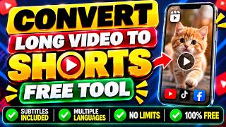 I Made a Free AI Tool That Converts Long Videos into Viral Shorts (Any Language   Auto Upload)