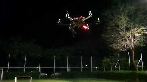 hexacopter with standard esc + simon firmware