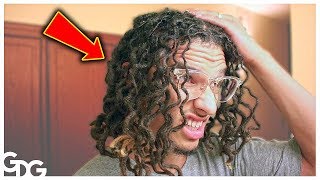 CURLY DREADLOCKS HURT | How I Edit In Filmora screenshot 2