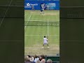 The craziest grass court point ever 