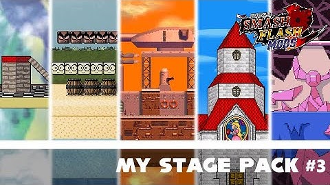 SSF2 Mods: My Stage Pack #3