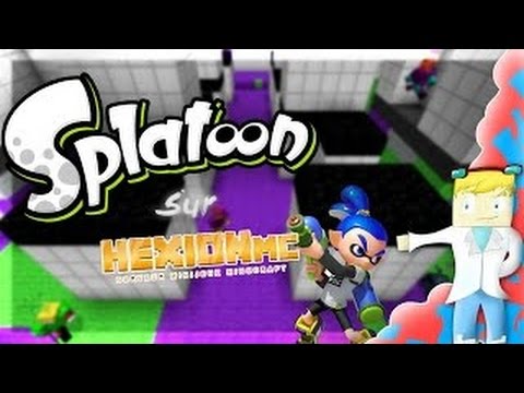SPLATOON DANS MINECRAFT - ENCRE Á VOLONTÉ ! - YouTube