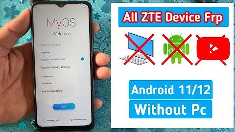 ZTE Blade Mobile Frp Bypass || All Zte Device Frp Bypass 2023 ( Google Account Unlock Without Pc )