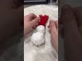 #YarnSnowman #SnowmanDIY #ChristmasOrnament #BagCharm #DIYKeychain #HolidayCrafts #EasyDIY #diy