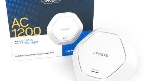 Linksys Business LAPAC1200C AC1200 Dual Band Cloud Wireless Access Point