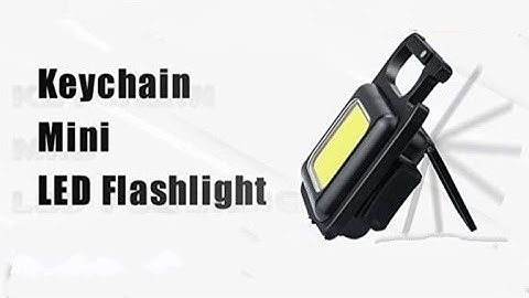 COB Rechargeable Keychain Light /  COB Акумулаторно  фенерче ключодържател